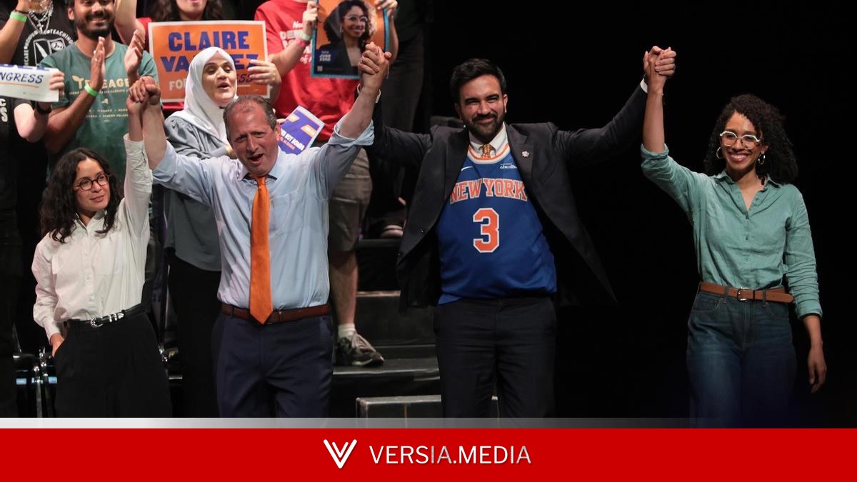 Mamdani empuja a la izquierda a los demócratas con la victoria de sus candidatos en las primarias de Nueva York al Congreso