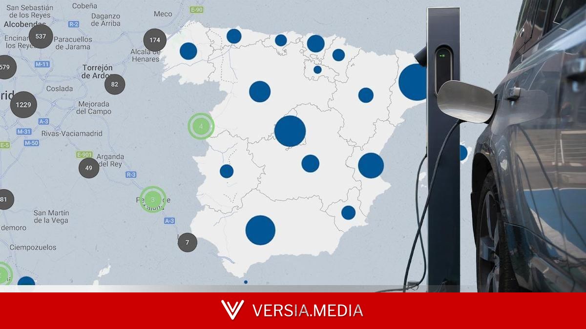 Nuevo desafío para los coches eléctricos: mapa para viajar y recargar sin sobresaltos en las vacaciones