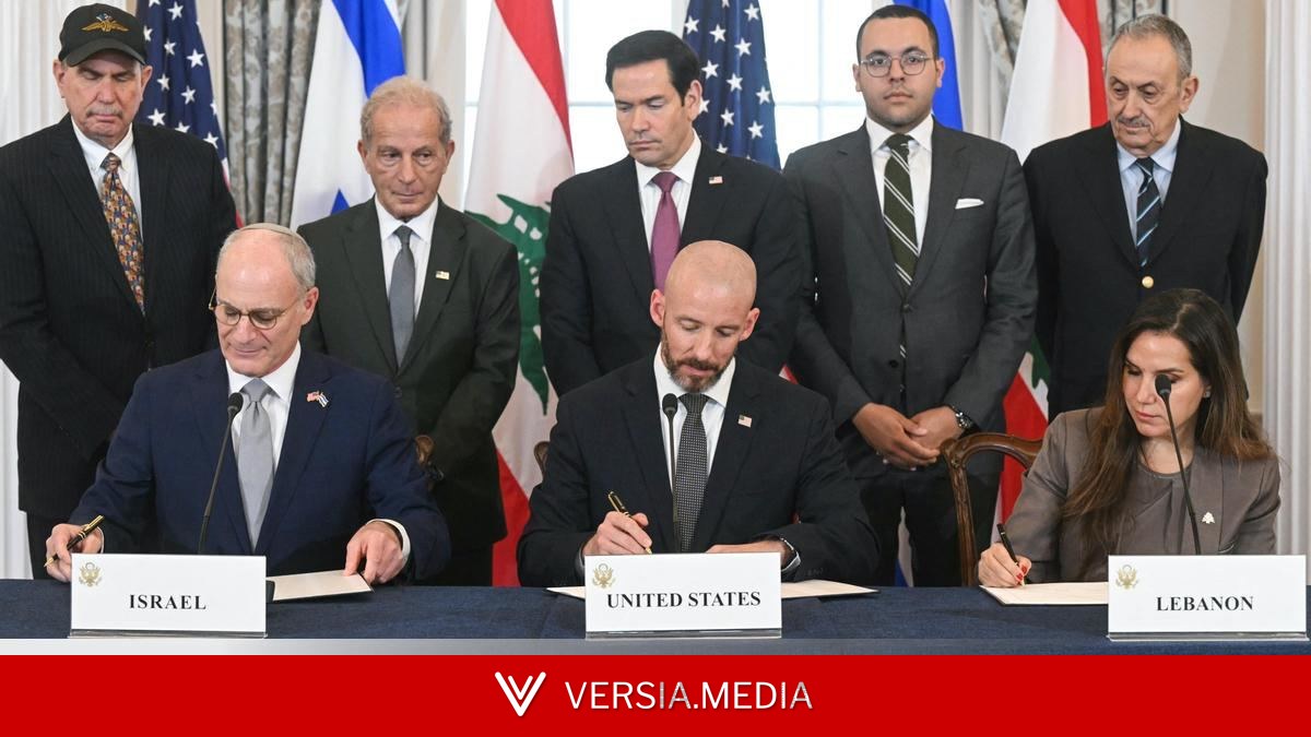 Líbano e Israel firman un principio de acuerdo tras las negociaciones en Washington
