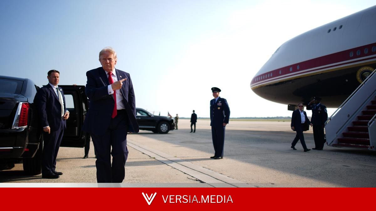 Trump estrena el Air Force One de 400 millones de dólares regalado por Qatar
