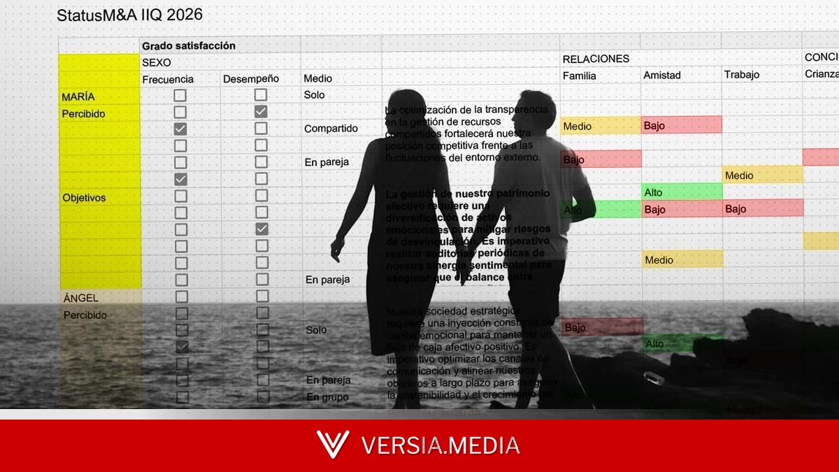 Agendar un día al mes para revisar el estado de la relación: ¿estamos convirtiendo el amor en un proyecto empresarial?