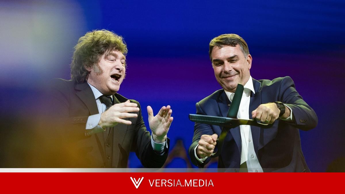 Milei abre una crisis diplomática con Brasil tras insultar a Lula en un acto con el hijo de Bolsonaro: