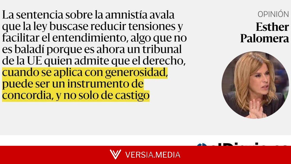 La reconciliación como veredicto