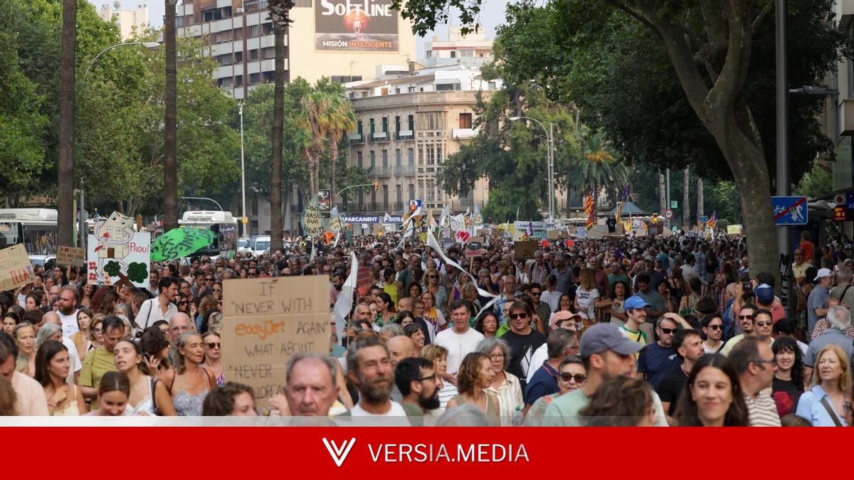 Miles de personas convierten Palma en un clamor contra la turistificación y la crisis de la vivienda: