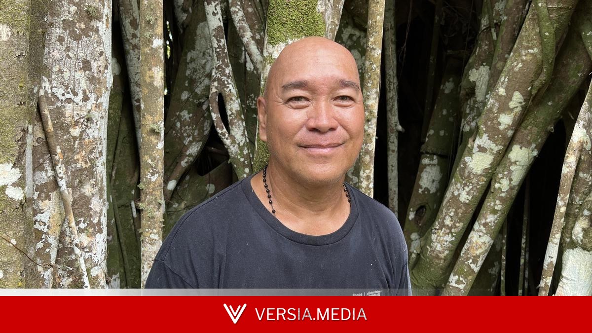 James Manglona, el guardián de los últimos ‘árboles de fuego’ del Pacífico