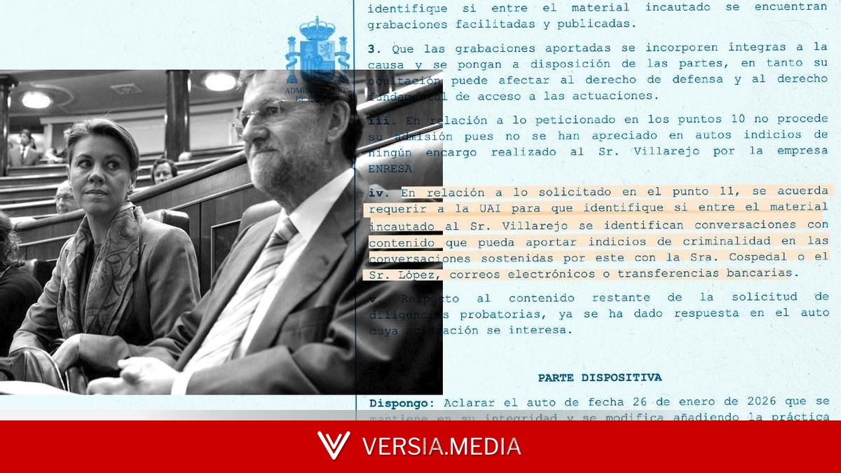 El juez encarga a Asuntos Internos volver sobre la pista de Rajoy y Cospedal y recuperar audios en Kitchen