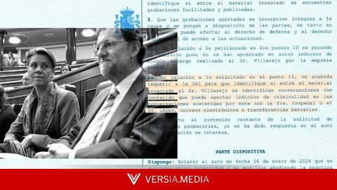 El juez encarga a Asuntos Internos volver sobre la pista de Rajoy y Cospedal y recuperar audios en Kitchen