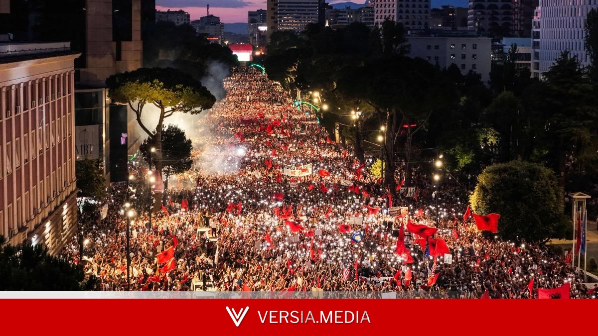 El estallido social de Albania contra el megaproyecto de lujo de la familia Trump: “Nuestro país no está en venta”