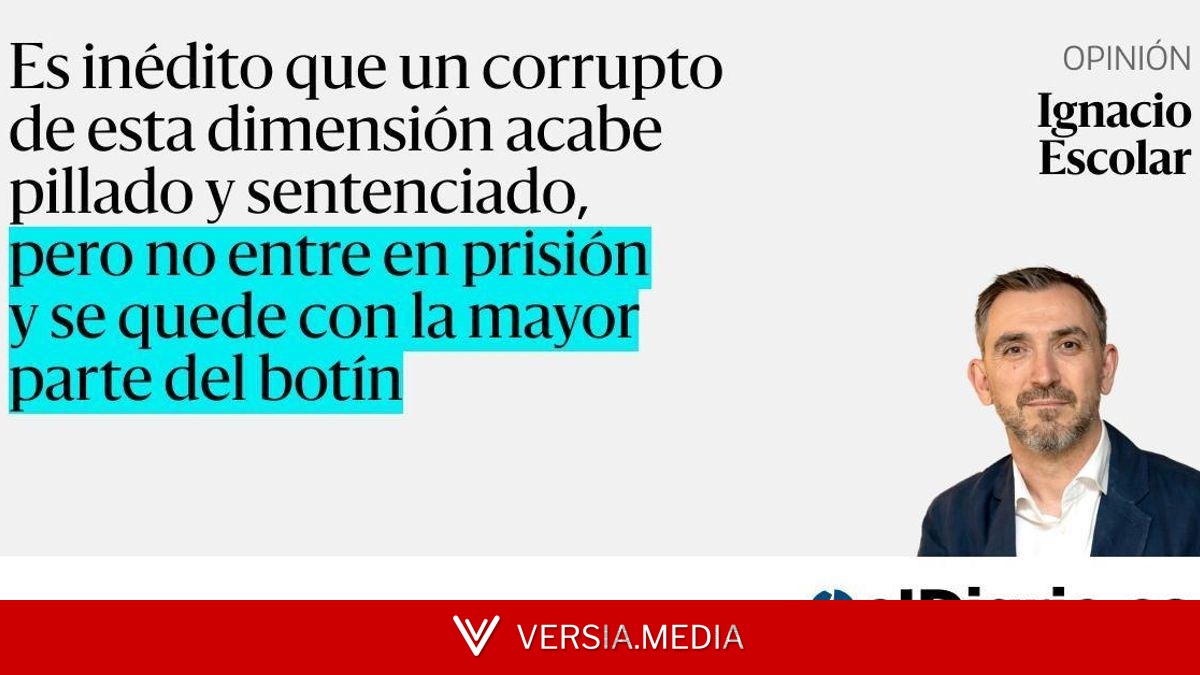 A Aldama la corrupción le sale a devolver
